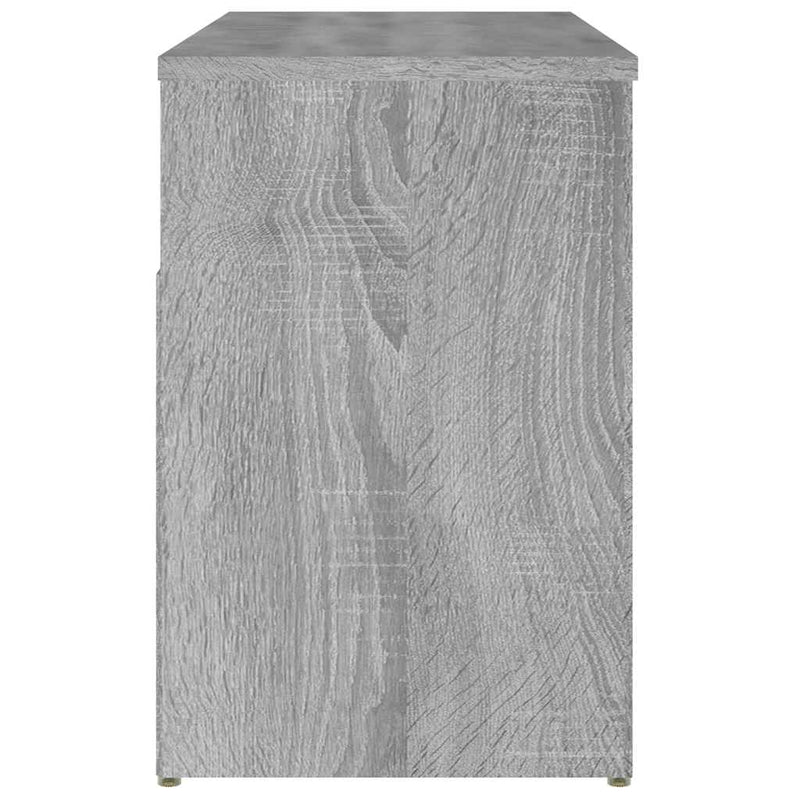 Bancă pentru pantofi stejar sonoma 80x30x45 cm lemn prelucrat
