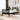 Cadru de pat mic single, negru, 75x190 cm, lemn masiv de pin