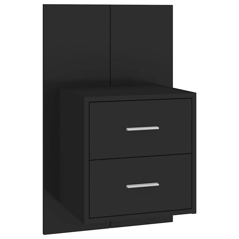 Noptieră de perete, negru