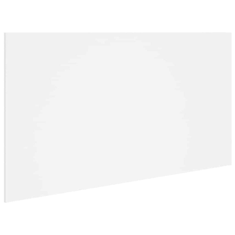 Tăblie de pat, alb, 160x1,5x80 cm, lemn prelucrat