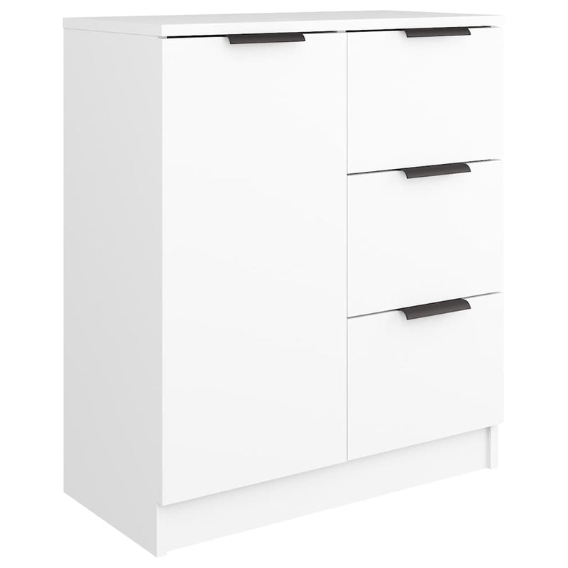 Dulap, alb, 60x30x70 cm, lemn prelucrat