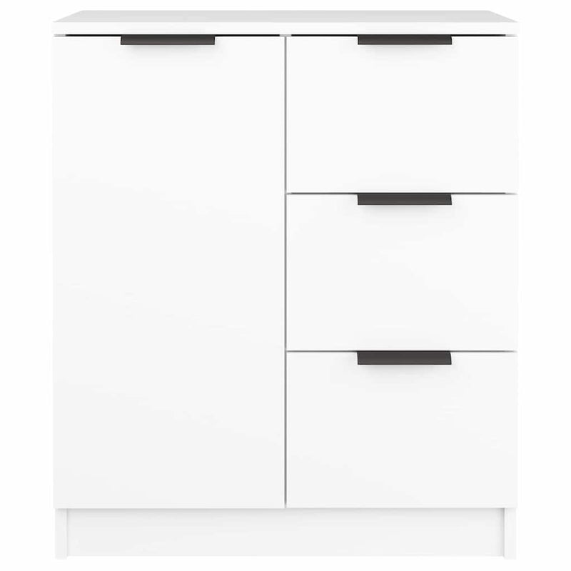 Dulap, alb, 60x30x70 cm, lemn prelucrat