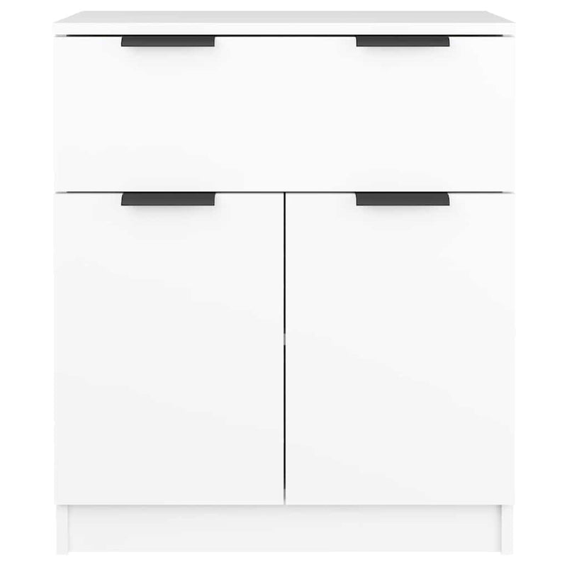 Dulap, alb, 60x30x70 cm, lemn prelucrat