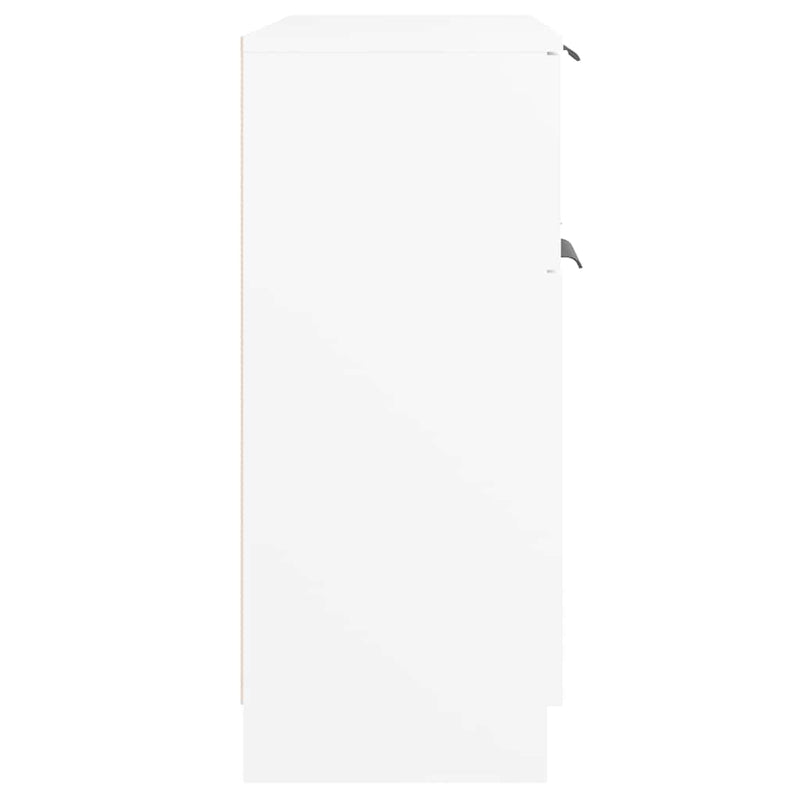 Dulap, alb, 60x30x70 cm, lemn prelucrat
