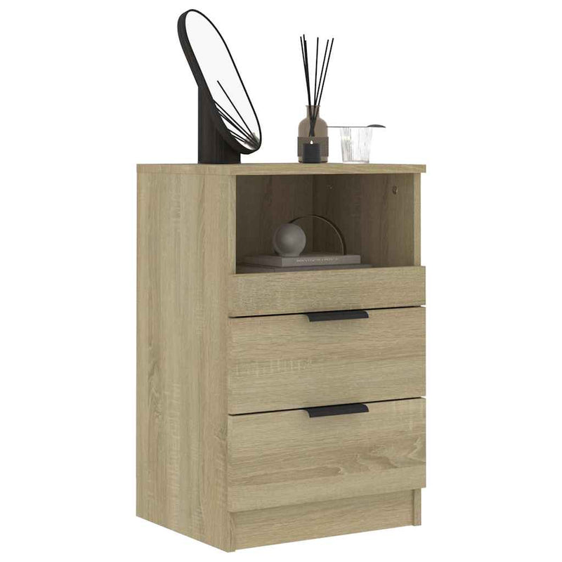 Noptiere Stejar Sonoma Medium Engineered wood