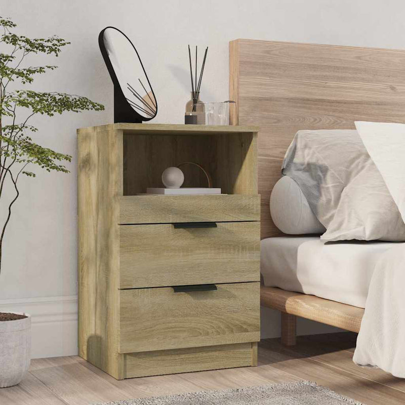 Noptiere 2 buc. Stejar Sonoma Medium Engineered wood