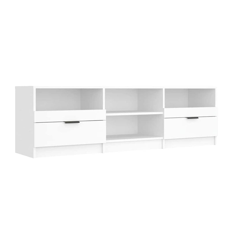 Comodă TV, alb, 150x33,5x45 cm, lemn prelucrat