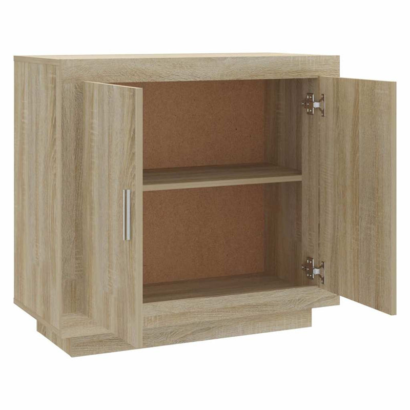 Dulap, stejar sonoma, 80x40x75 cm, lemn compozit
