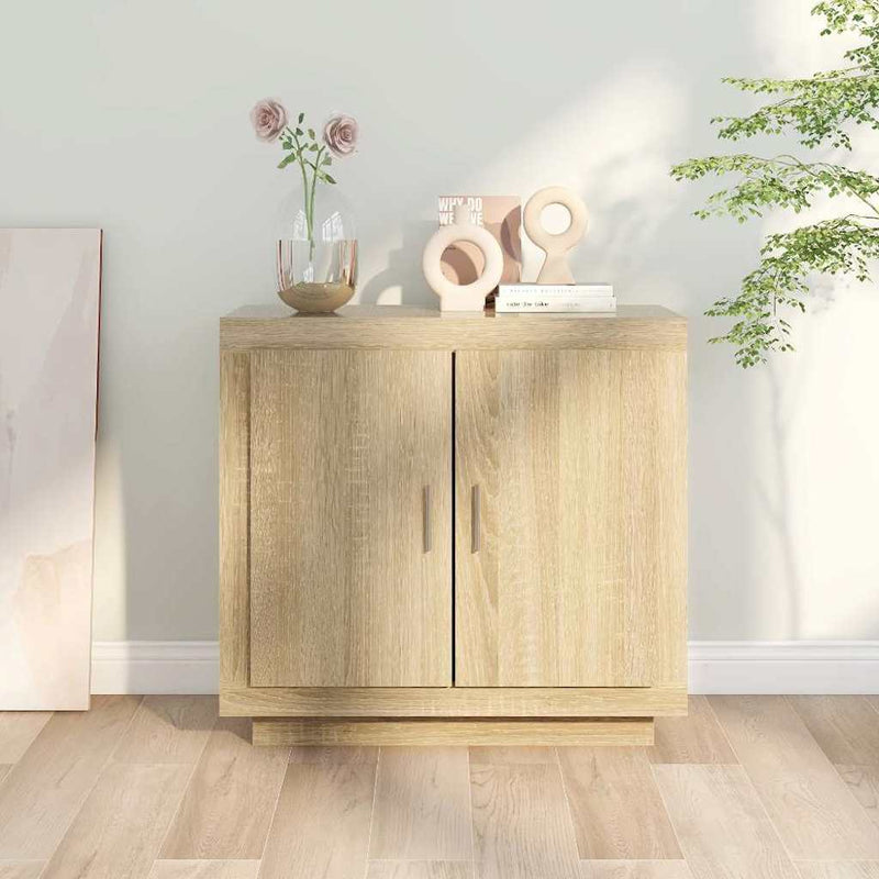 Dulap, stejar sonoma, 80x40x75 cm, lemn compozit