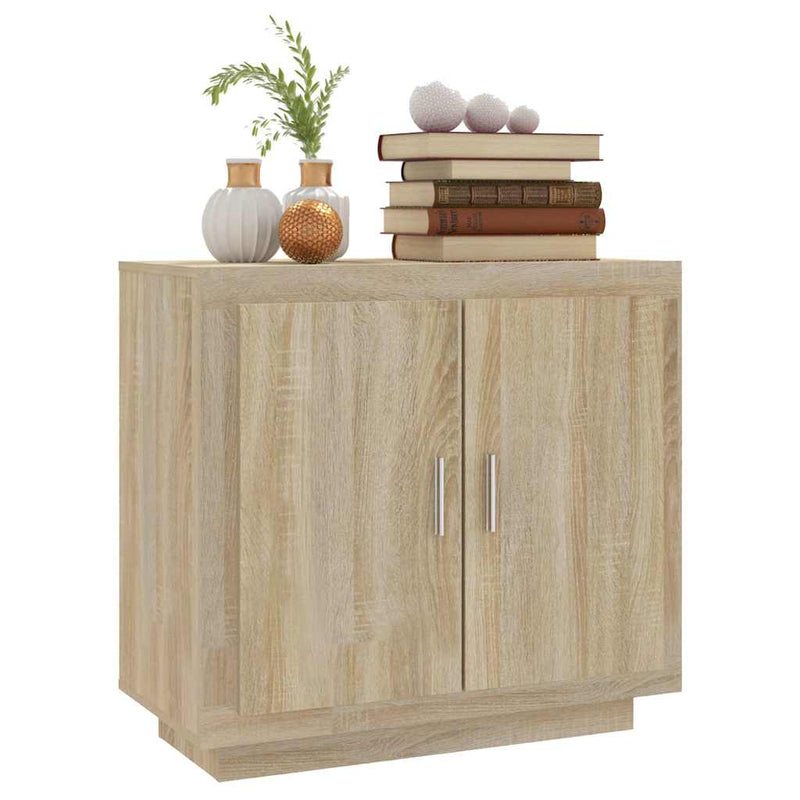 Dulap, stejar sonoma, 80x40x75 cm, lemn compozit