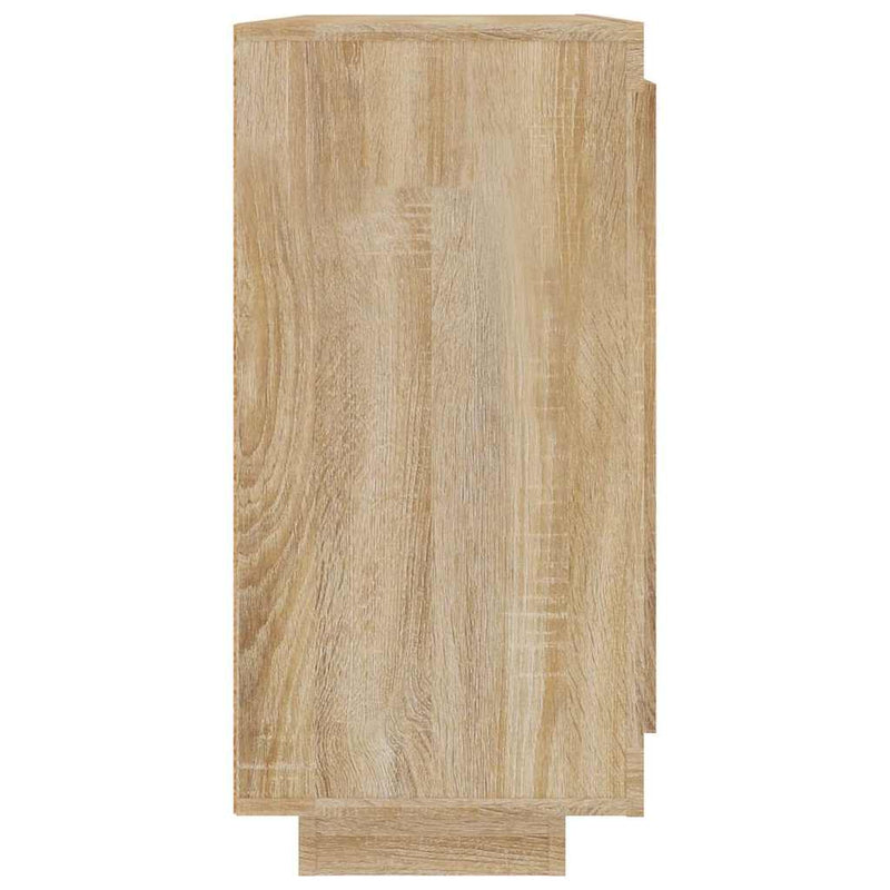 Dulap, stejar sonoma, 92x35x75 cm, lemn compozit