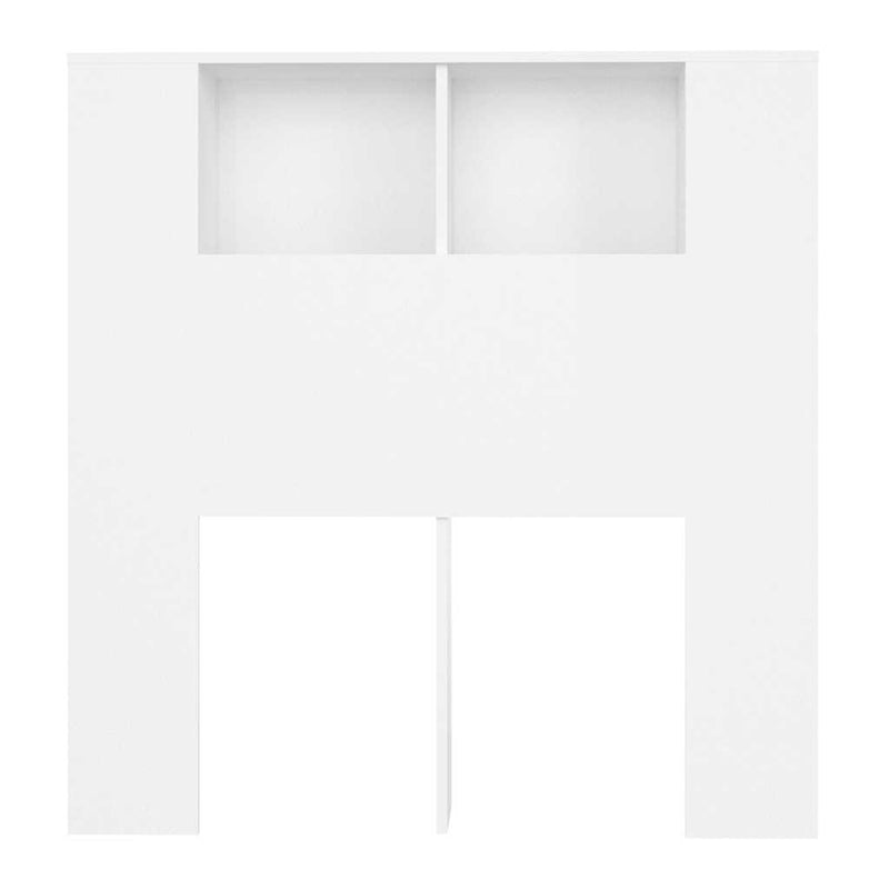 Dulap pentru tăblie de pat, alb, 100x18,5x102,5 cm