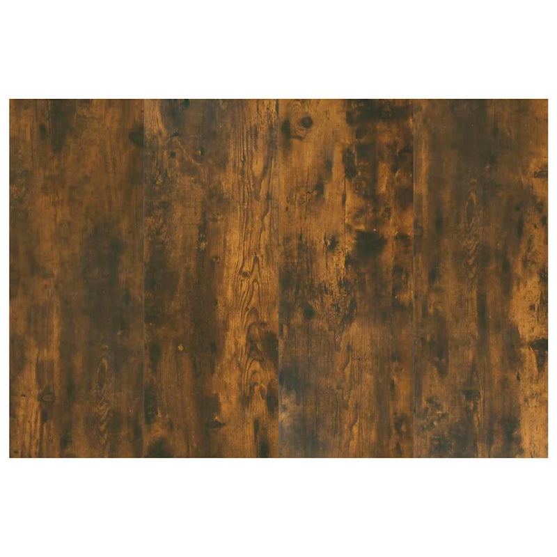 Tăblie de pat, stejar afumat, 120x1,5x80 cm, lemn compozit