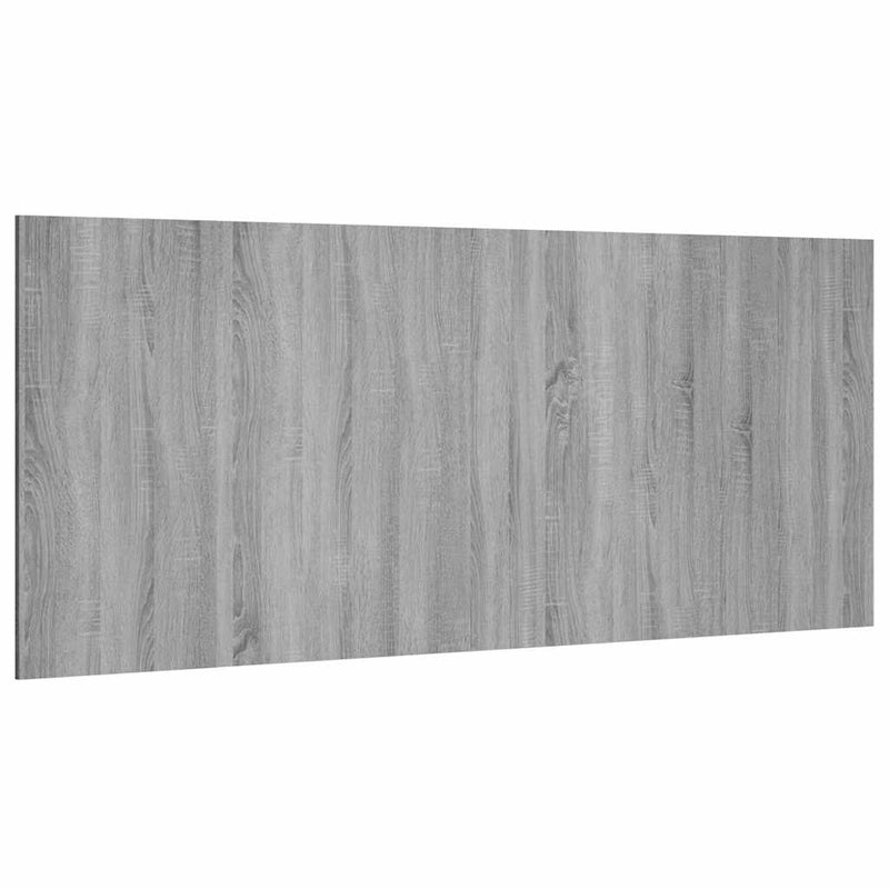 Tăblie de pat, gri sonoma, 200x1,5x80 cm, lemn compozit