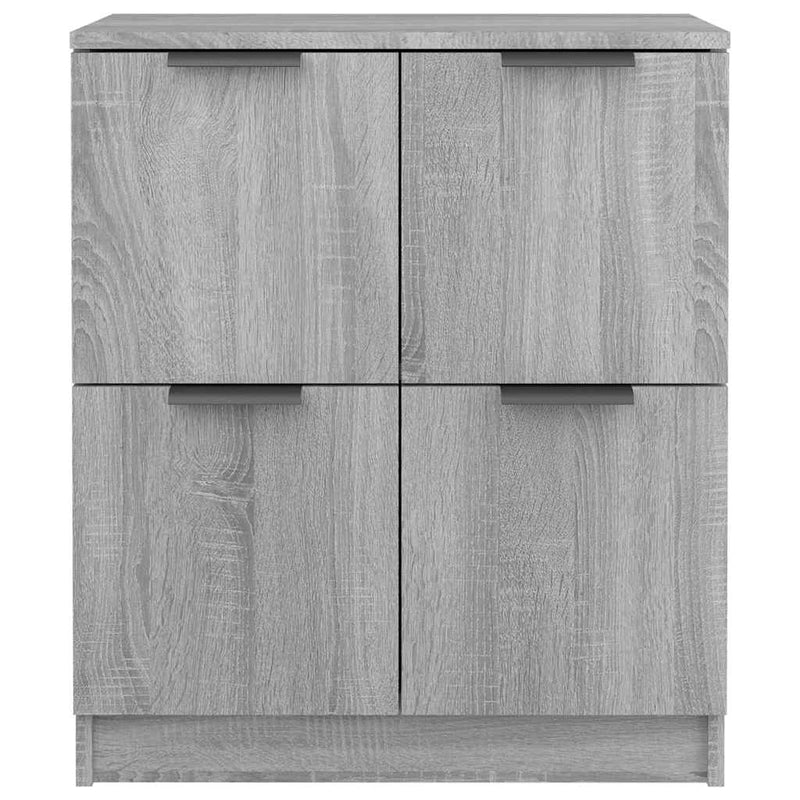 Dulap, sonoma gri, 60x30x70 cm, lemn prelucrat