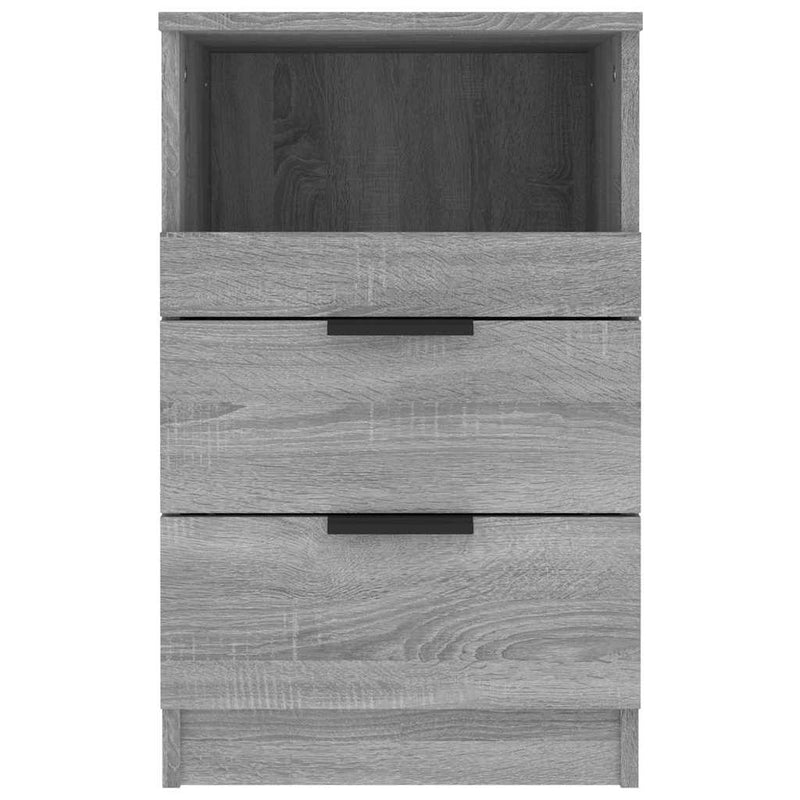 Noptiere 2 buc. Sonoma gri Medium Engineered Wood