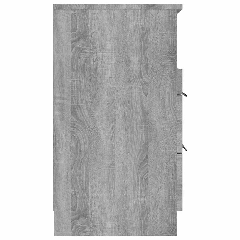 Noptiere 2 buc. Sonoma gri Medium Engineered Wood