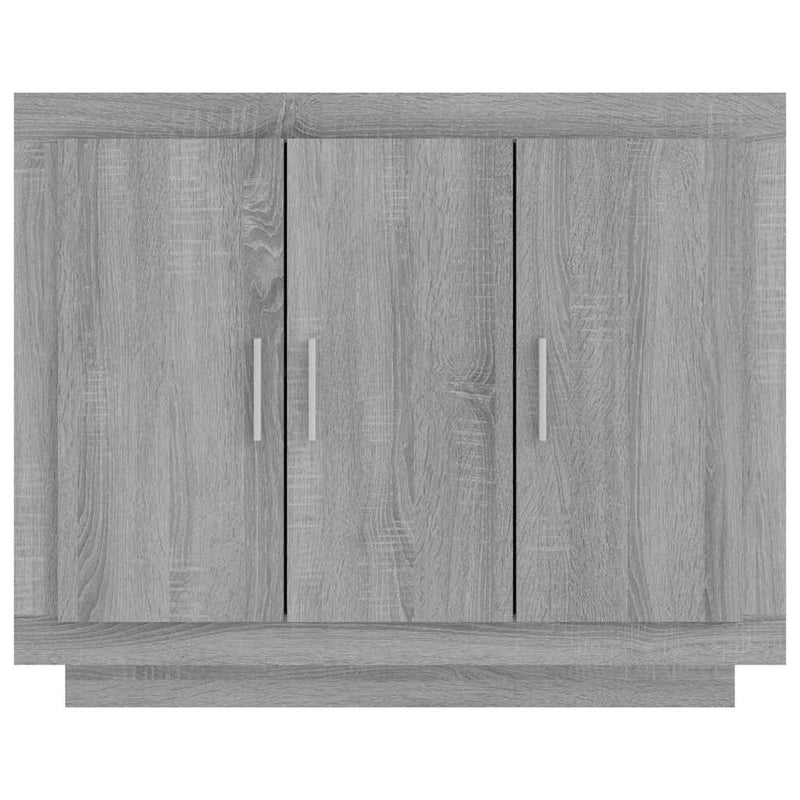 Dulap, sonoma gri, 92x35x75 cm, lemn compozit