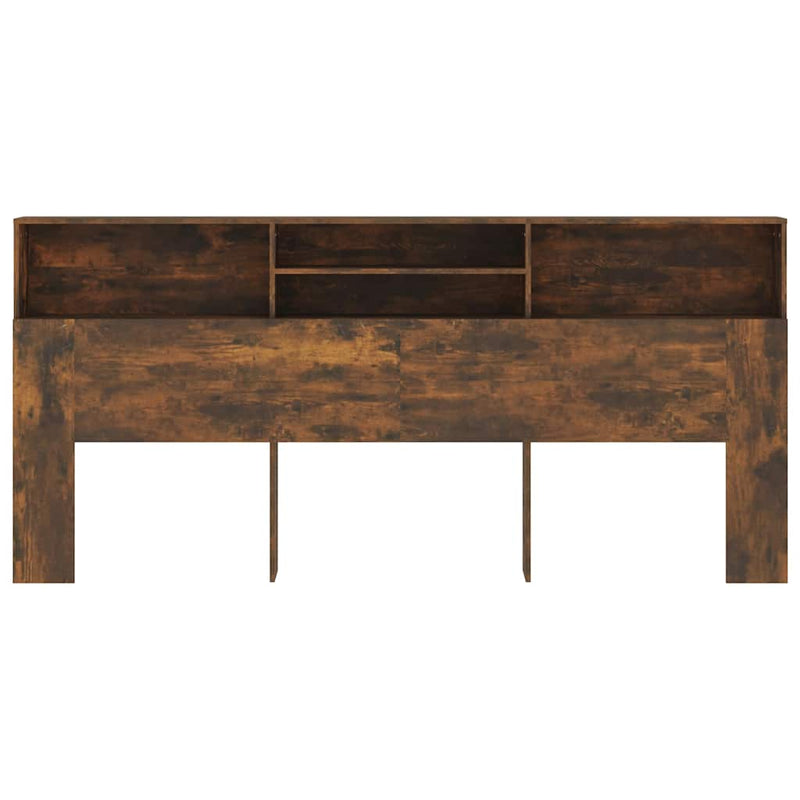 Dulap tăblie, Stejar afumat, 220x19x101,5 cm