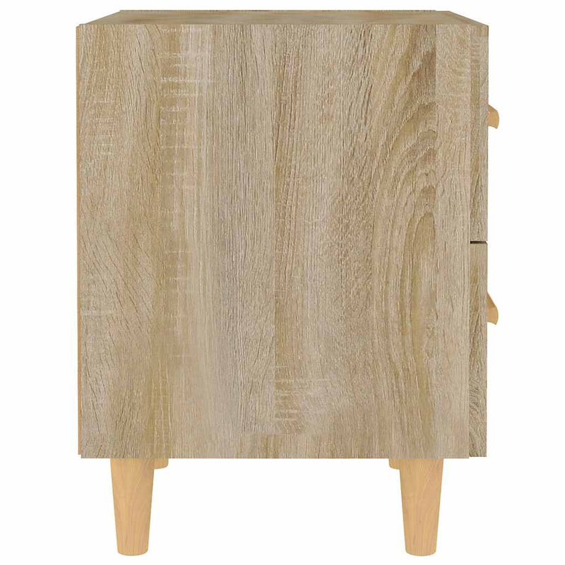 Noptiere, 2 buc., stejar sonoma, 40x35x47,5 cm