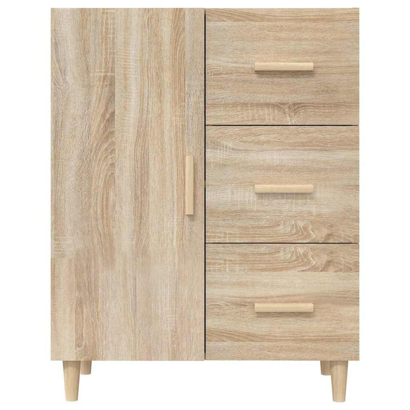 Dulap, stejar sonoma, 69,5x34x90 cm, lemn compozit