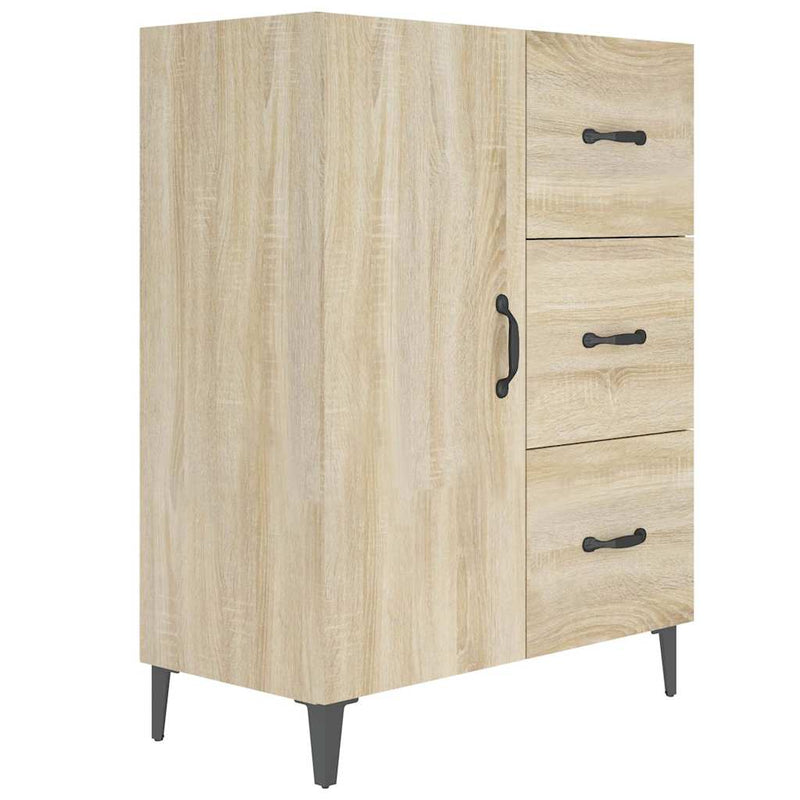 Dulap, stejar sonoma, 69,5x34x90 cm, lemn compozit