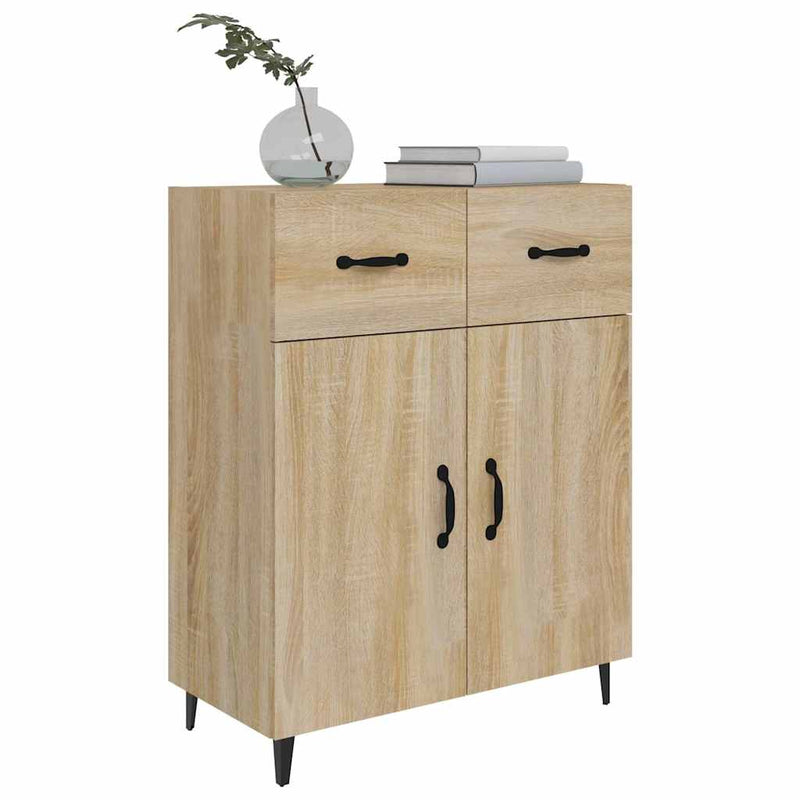 Dulap, stejar sonoma, 69,5x34x90 cm, lemn compozit
