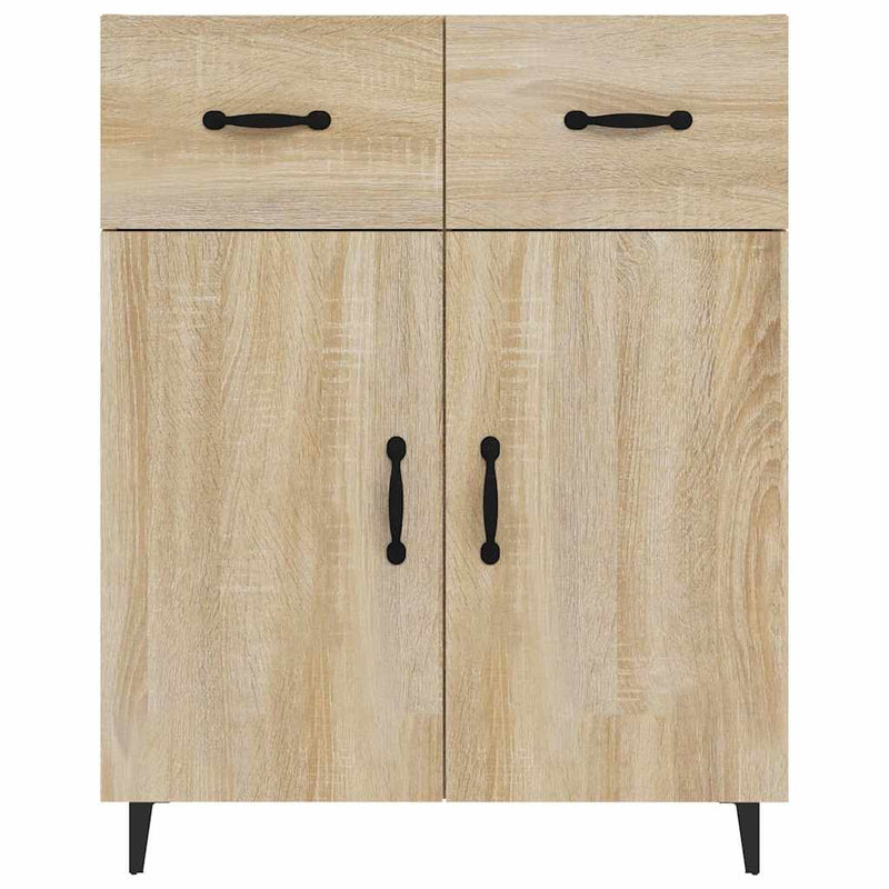 Dulap, stejar sonoma, 69,5x34x90 cm, lemn compozit