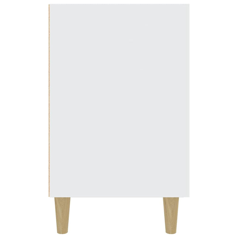 Servantă, alb, 100x36x60 cm, lemn compozit