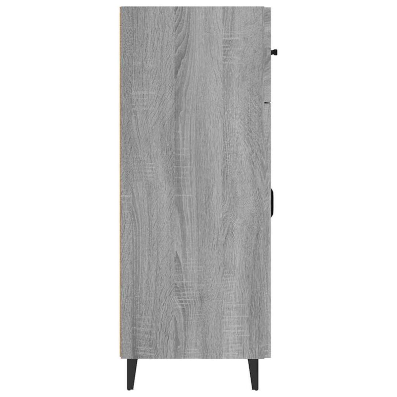 Dulap, gri sonoma, 69,5x34x90 cm, lemn compozit