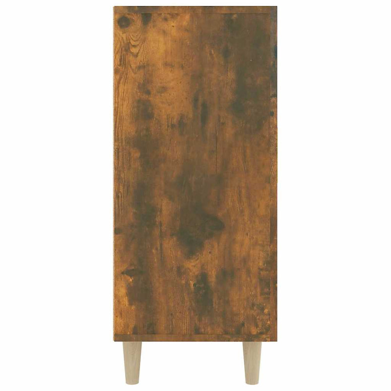 Servantă, stejar fumuriu, 90x34x80 cm, lemn compozit
