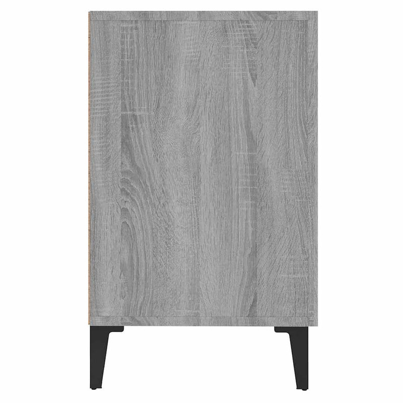 Servantă, gri sonoma, 100x36x60 cm, lemn compozit