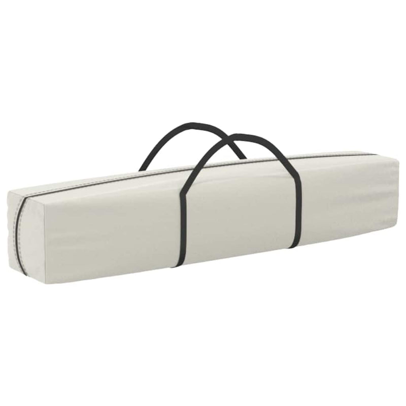 Cort pliabil pentru petrecere, pereți laterali, crem, 2x2 m