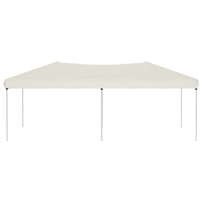 Cort pliabil pentru petreceri, crem, 3x6 m