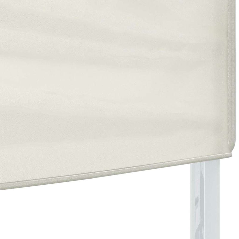 Cort pliabil pentru petreceri, crem, 3x6 m