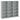 Dulap CD-uri, sonoma gri, 100x23x89,5 cm, lemn prelucrat