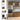 Dulap cuptor microunde “Lyon” stejar afumat 60x57x207cm