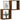 Rafturi cub de perete 2 buc Stejar maro 30x15x30 cm