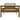 Cadru de pat mic single, maro miere, 75x190 cm, lemn masiv