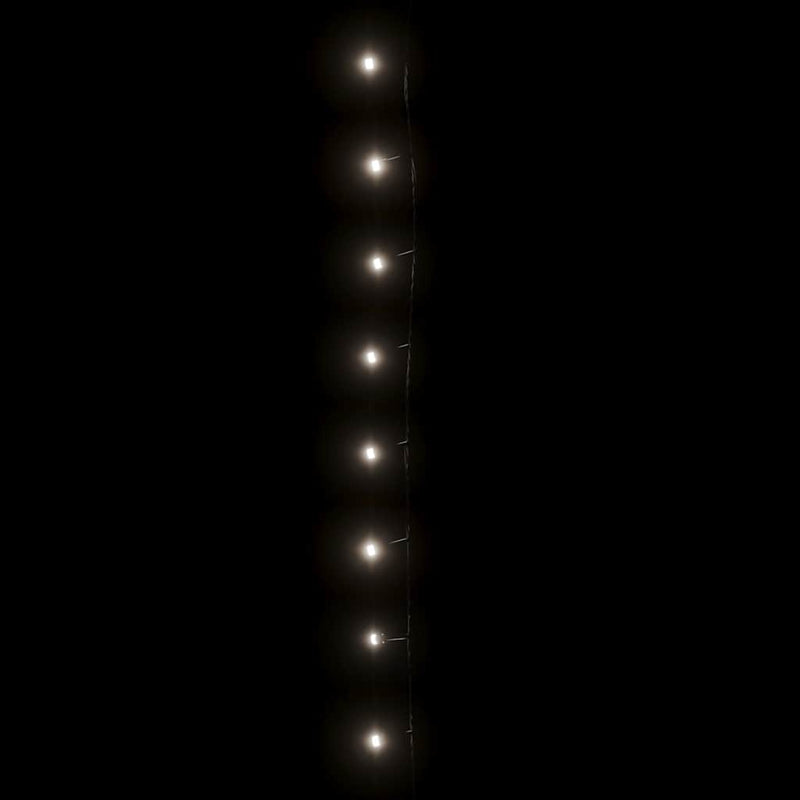 Instalație cu 300 LED-uri, alb rece, 30 m, PVC