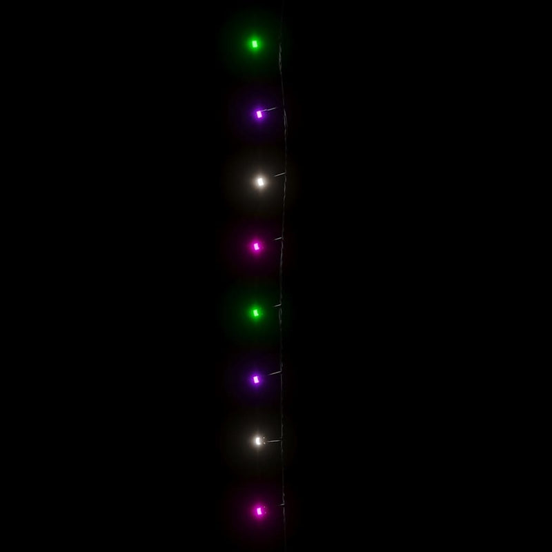 Instalație cu 300 LED-uri, pastel multicolor, 30 m, PVC