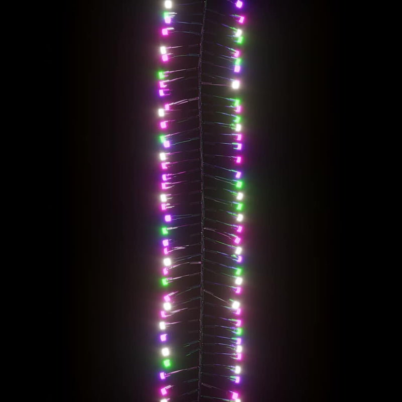 Instalație cluster, 2000 LED-uri, multicolor pastel, PVC