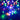 Instalație compactă cu 1000 LED-uri, multicolor, 25 m, PVC
