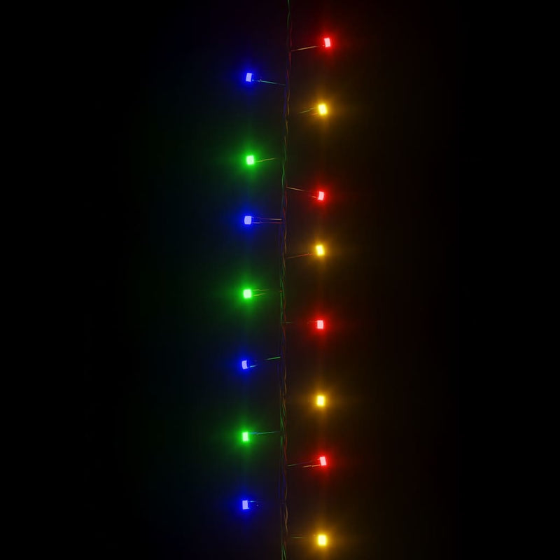 Instalație compactă cu 1000 LED-uri, multicolor, 25 m, PVC