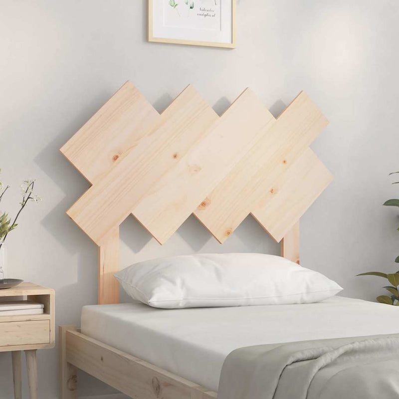 Tăblie de pat, 92x3x81 cm, lemn masiv de pin
