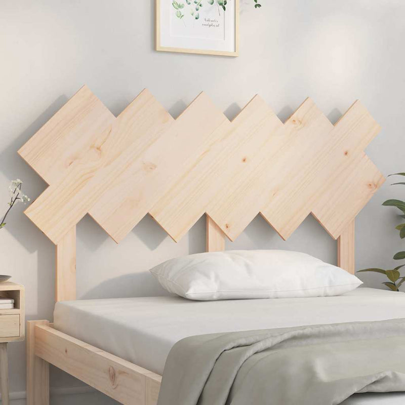 Tăblie de pat, 132x3x81 cm, lemn masiv de pin