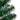 Brad de Crăciun artificial cu vârfuri irizate verde 120 cm PVC