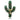 Cactus de Crăciun cu suport și LED, verde, 180 cm, PVC