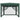 Cort de petrecere cu 4 pereți din plasă, verde, 3x4 m, HDPE