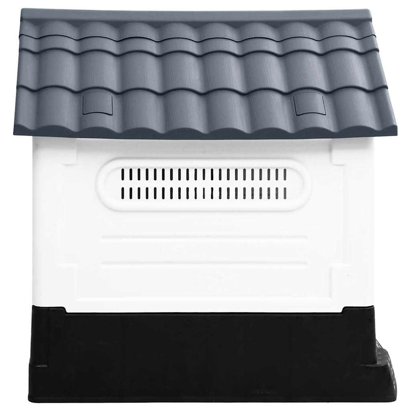 Cușcă pentru câini gri 57x68x66 cm polipropilenă
